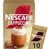 Café soluble NESCAFE Cappuccino - x10