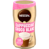Café soluble NESCAFE CAPPUCCINO CHOCO BLANC - 270g