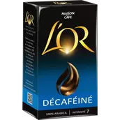 Café moulu L'OR Décaféiné N°7 - 250g