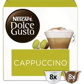Café capsules NESCAFE Cappuccino - compatible DOLCE GUSTO - x16