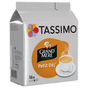 Café capsules GRAND MERE Petit Déj' - compatible TASSIMO - x16