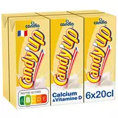 Boisson lactée Vanille CANDIA CANDY'UP - 6 x 20cl
