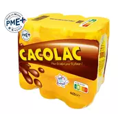 Boisson lactée chocolat source de calcium CACOLAC - 6x25 cl