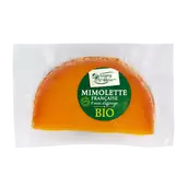 Mimolette, au lait pasteurisé, 1/2vieille, BIO, ISIGNY STE MERE, 27%Mat.Gr., 200g