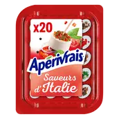 Fromage apéritif saveurs d'Italie APERIVRAIS - 20 bouchées 100g