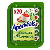 Fromage apéritif saveurs de Provence APERIVRAIS - 20 bouchées 100g