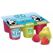 Petit suisse aux fruits bio LES 2 VACHES - 6x50g