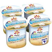 Yaourt nature sucré NATURE SUCRE YOPLAIT - 4x125g