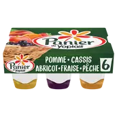 Yaourt sur lit de fruits PANIER DE YOPLAIT - 6x140g