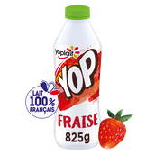 Yaourt à boire aromatisé fraise YOP - 825g