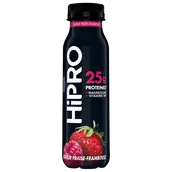 Yaourt à boire fraise framboise protéiné 0%mg HIPRO - 300g
