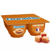 Crème dessert caramel DANETTE - 4x125g
