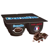 Crème dessert chocolat noir DANETTE - 4x125g