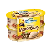Mousse de marrons Maronsuis LA LAITIERE - 4 pots de 69g
