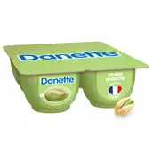 Crème dessert pistache DANETTE - 4x125g