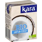 Lait de noix de coco Kara BIO brique 200ml