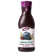Jus réfrigéré de myrtille cassis pomme & cranberry INNOCENT, 900ml