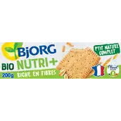 Biscuits le P'tit Nature complet Bio BJORG - Paquet 200g