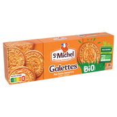 Biscuits Galettes au bon beurre bio ST MICHEL, 130g