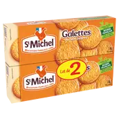 Biscuits Galettes ST MICHEL, lot de 2 paquets, soit 260g