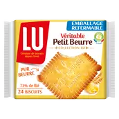 Biscuits Véritable Petit Beurre LU, paquet de 200g