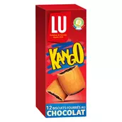 Biscuits fourrés au chocolat Kango LU, boîte de 225g