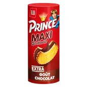 Biscuits fourrés au chocolat Maxi Gourmand PRINCE, paquet de 250g