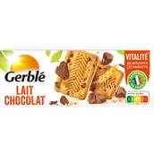 Biscuits lait chocolat GERBLE - 5x4, 230g