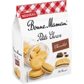 Biscuits petits chocos BONNE MAMAN, sachet vrac 250g