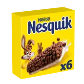 Barres de céréales au chocolat NESQUIK - 6x25g