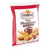 Madeleines pépites chocolat oeufs plein air ST MICHEL paquet de 400g