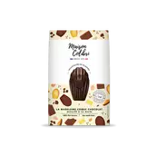 Madeleines nature coque chocolat noir Maison Colibri - x8 sachets - 240g