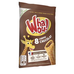 Crêpes chocolat WHAOU x8 - 256g