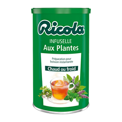 Infuselle aux 5 plantes, RICOLA, boîte de 200g