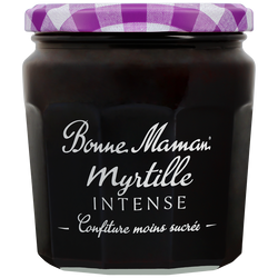 Confiture myrtille intense BONNE MAMAN, 335g