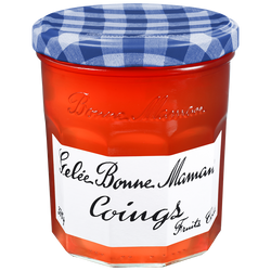 Gelée de coings BONNE MAMAN, 370g