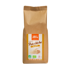 Farine de pois chiche bio sans gluten MONFOURNIL, 500g