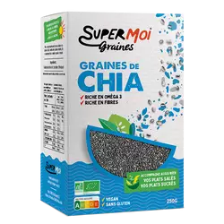 Graines chia bio SUPER ME 250g