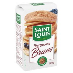 Vergeoise brune ST LOUIS, 500g