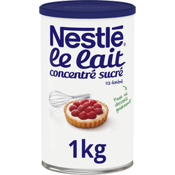 Lait Concentré Sucré Boite Nature NESTLE - 1kg