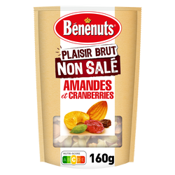 Plaisir brut melange de graines grillées et de fruits sec BENENUTS 160g
