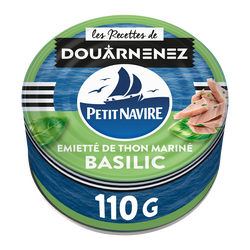 Émietté de Thon Le Mariné Basilic PETIT NAVIRE - 110g
