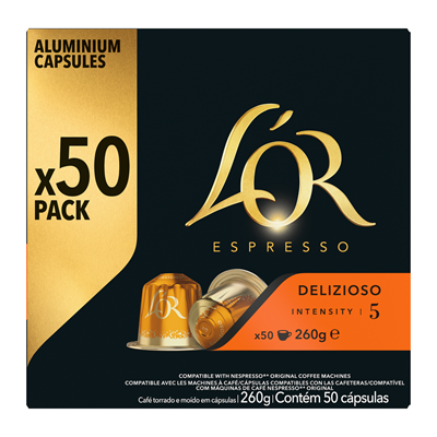 L'Or Café Espresso Delizioso 50 capsules