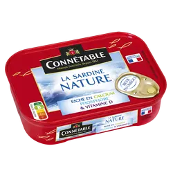 Sardines nature CONNETABLE, 95g