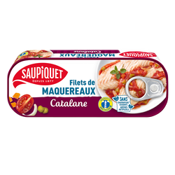 Filets de maquereaux à la catalane SAUPIQUET - 169g