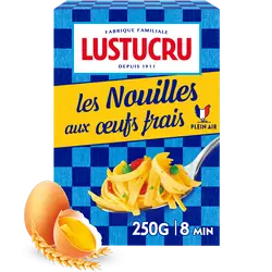 Nouilles Alsaciennes aux oeufs LUSTUCRU, 250g