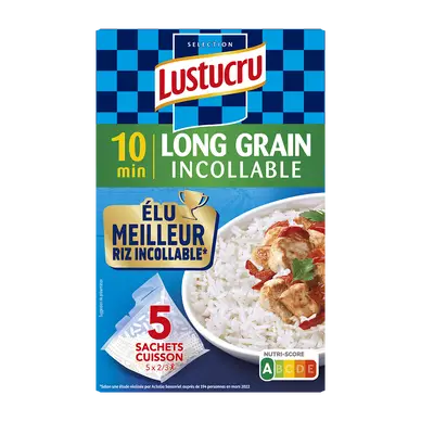 Riz 10 minutes LUSTUCRU 5x180g