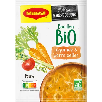 Soupe Bio légumes er vermicelles MAGGI - 60g