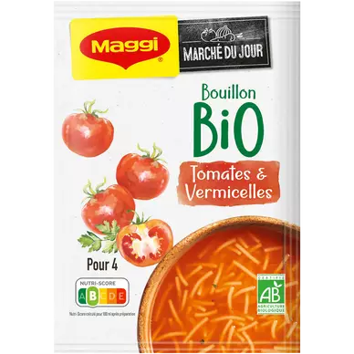 Soupe Bio tomates et vermicelles MAGGI - 70g