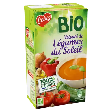 Soupe velouté de légumes du soleil bio LIEBIG, 1litre